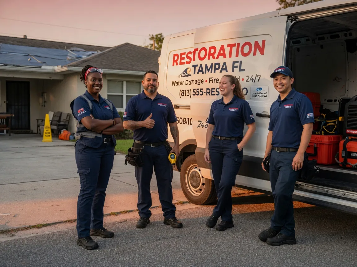 Water Damage Restoration company in South Bend, TX