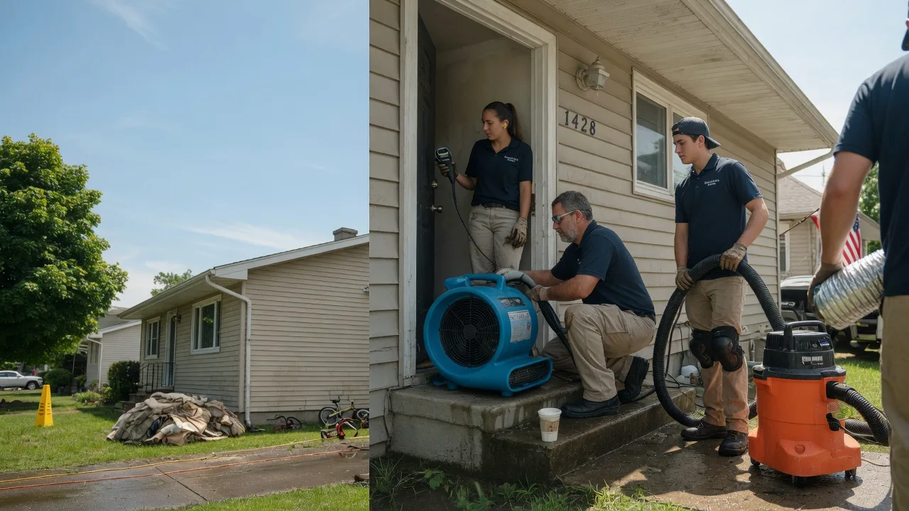 Water Damage Restoration in South Bend, TX near me